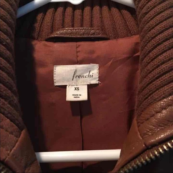 Frenchi real leather jacket - Picture 3 of 4